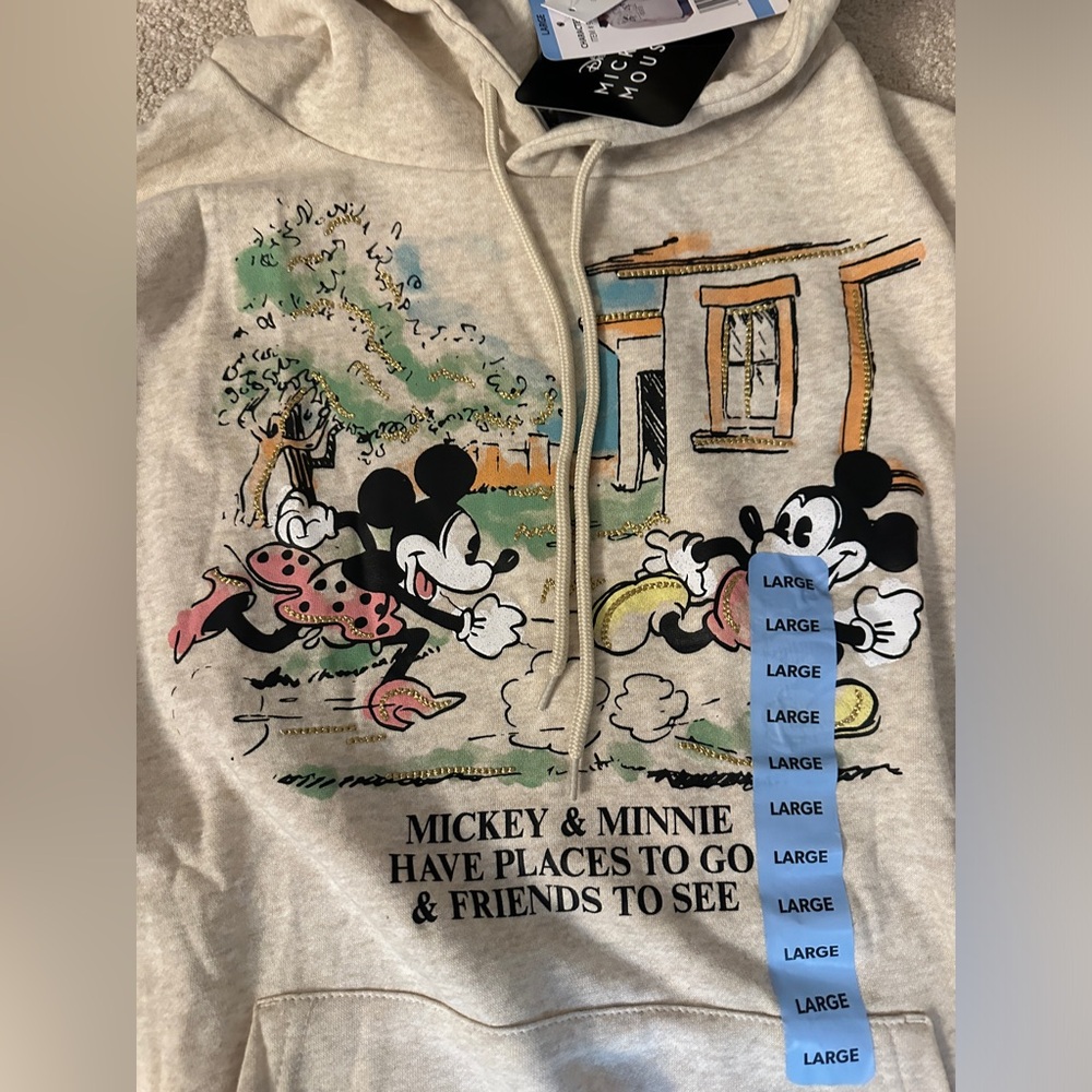 Disney Mickey Mouse Womens Character Hoodie